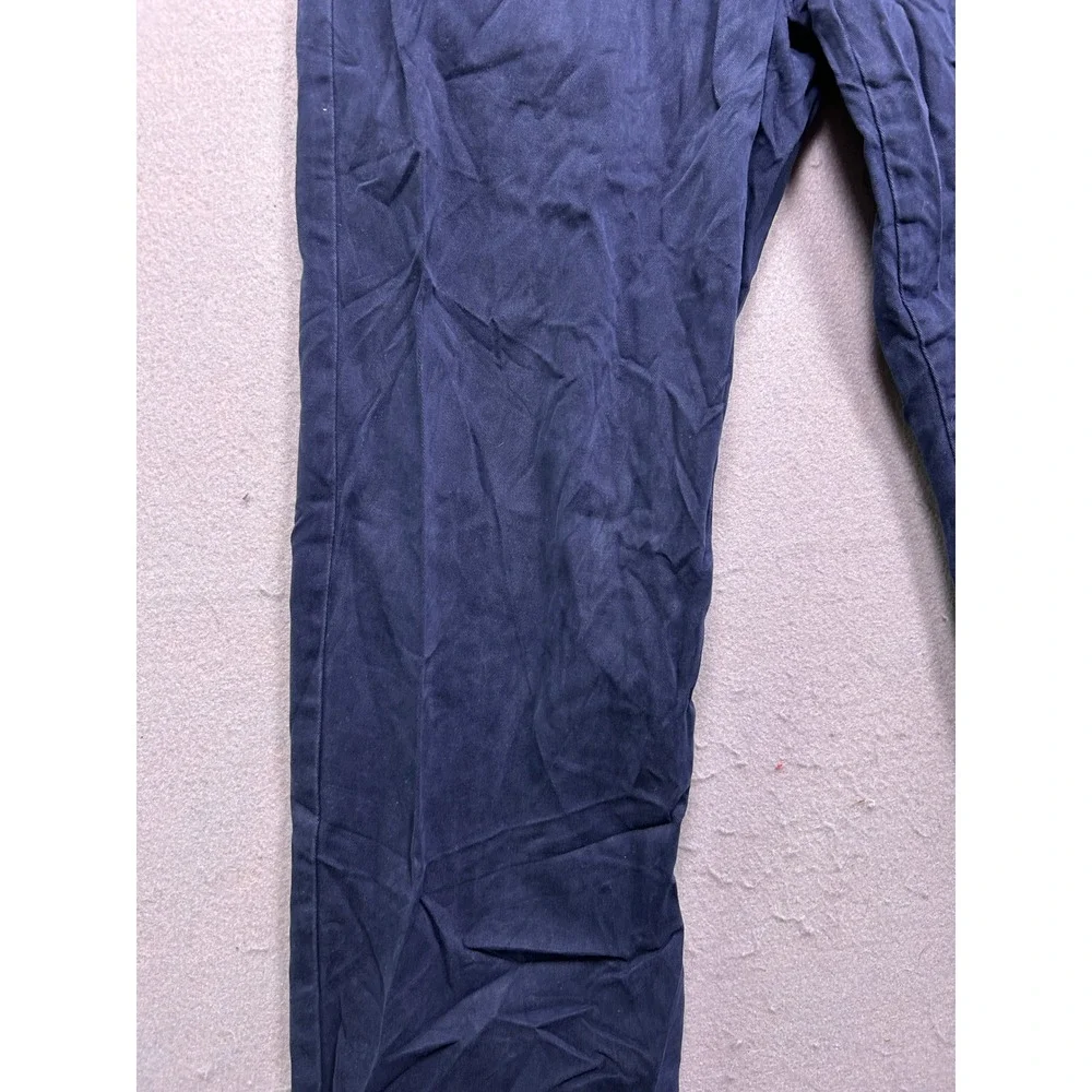 Polo Ralph Lauren Pants 100% Cotton Navy Blue 32/34 Mens